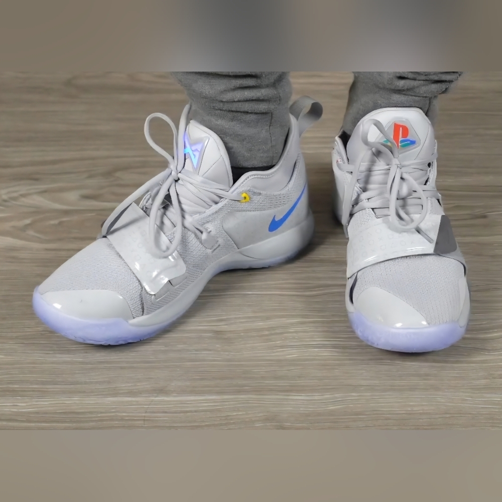 NIKE PAUL GEORGE PLAYSTATION 2.5 X Basketball Shoes GS Youth Size 7Y